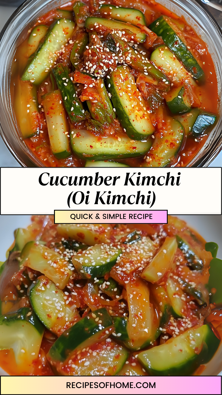Cucumber Kimchi Oi Kimchi 3 Cucumber Kimchi Oi Kimchi 3