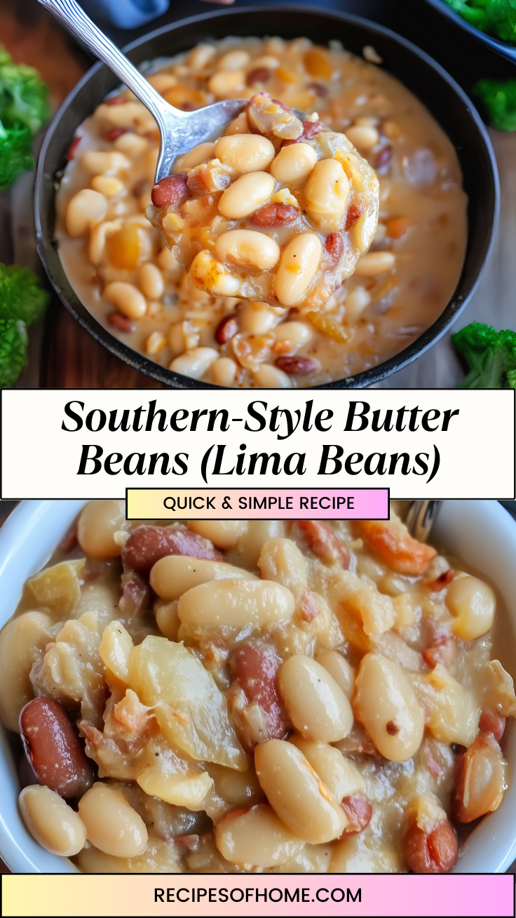 Southern Style Butter Beans Lima Beans 3 Southern Style Butter Beans Lima Beans 3