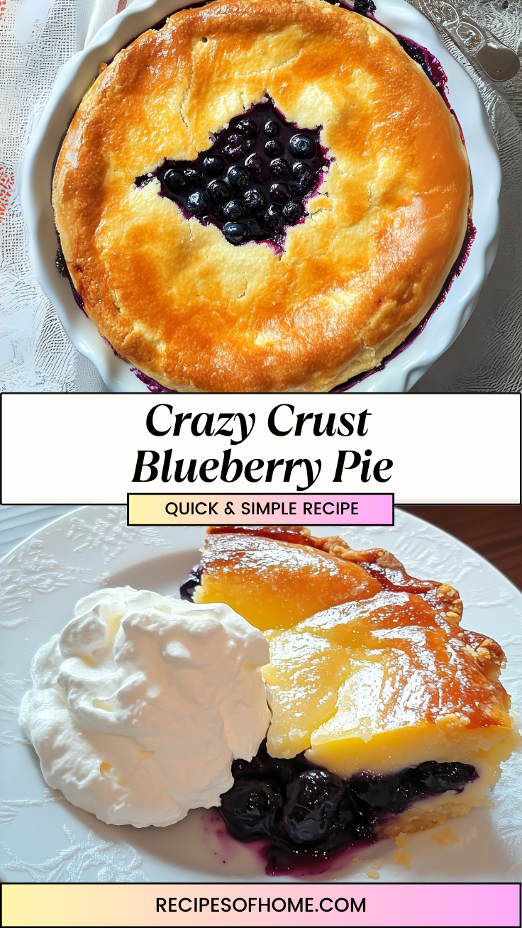 Crazy Crust Blueberry Pie 3 Crazy Crust Blueberry Pie 3