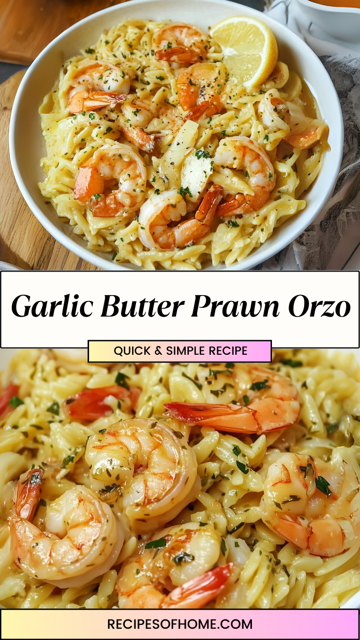 Garlic Butter Prawn Orzo 3 Garlic Butter Prawn Orzo 3