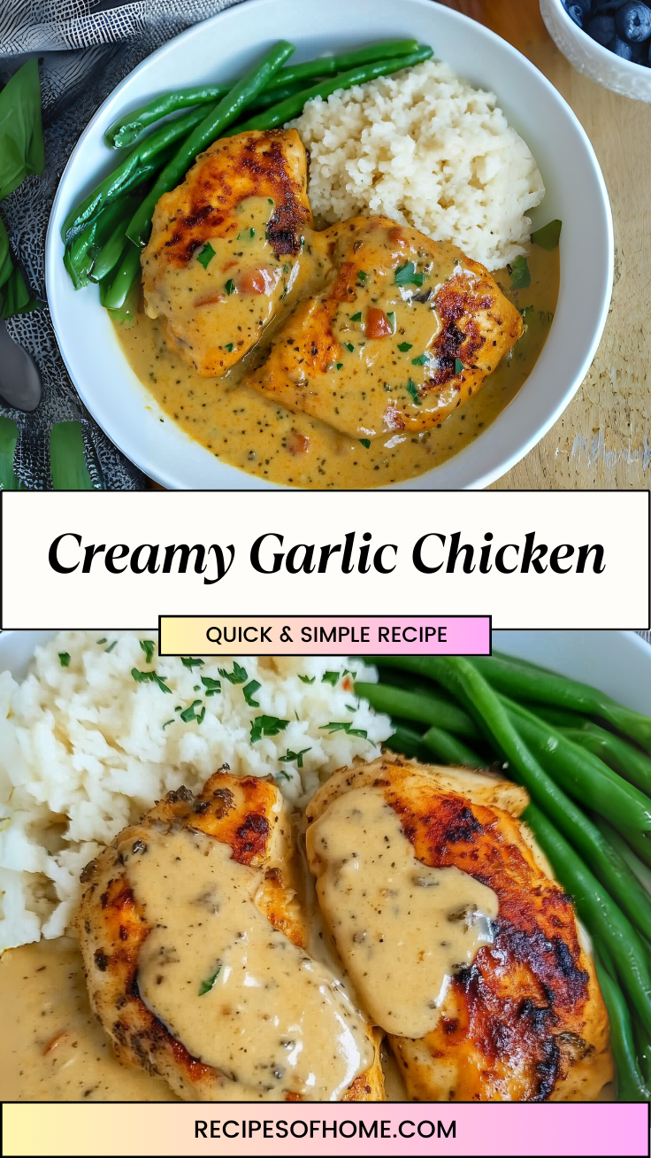 Creamy Garlic Chicken 3 Creamy Garlic Chicken 3