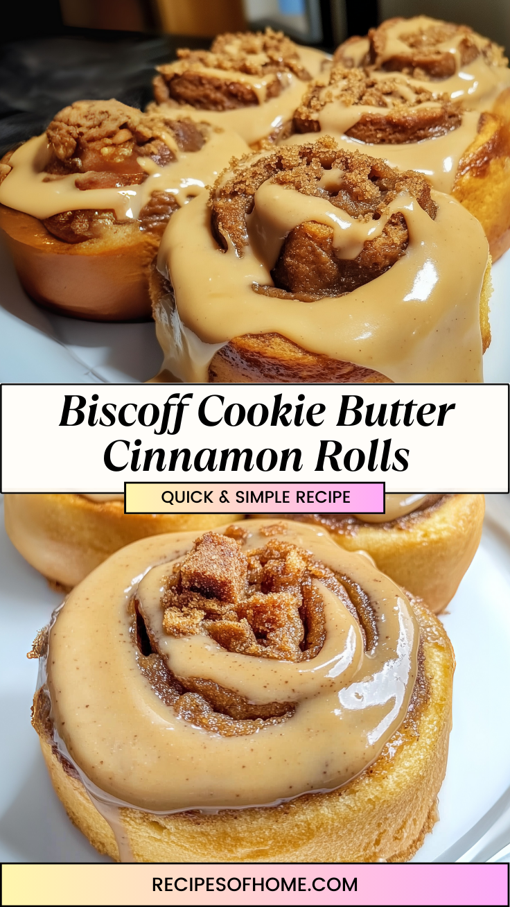 Biscoff Cookie Butter Cinnamon Rolls 3 Biscoff Cookie Butter Cinnamon Rolls 3