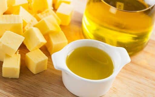 Apply butter or oil to prevent food from sticking Apply butter or oil to prevent food from sticking