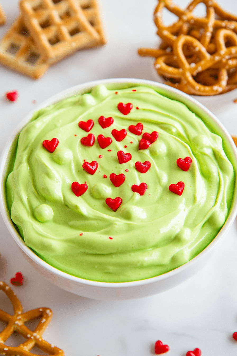 Easy Grinch Dip 2 Easy Grinch Dip