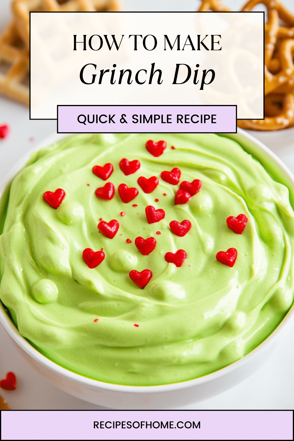 Grinch Dip Recipe Pinterest Easy Grinch Dip