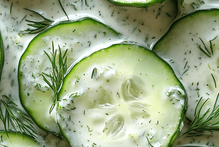 Cucumber Yogurt Salad 3