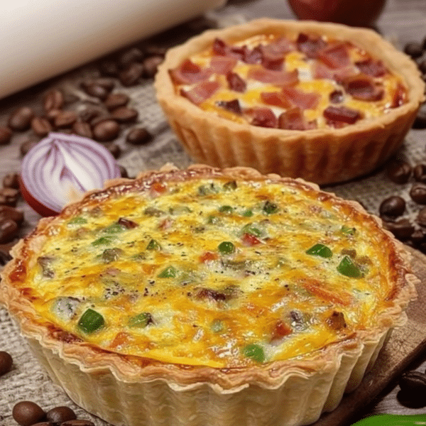 Green Chile and Cheese Quiche 2