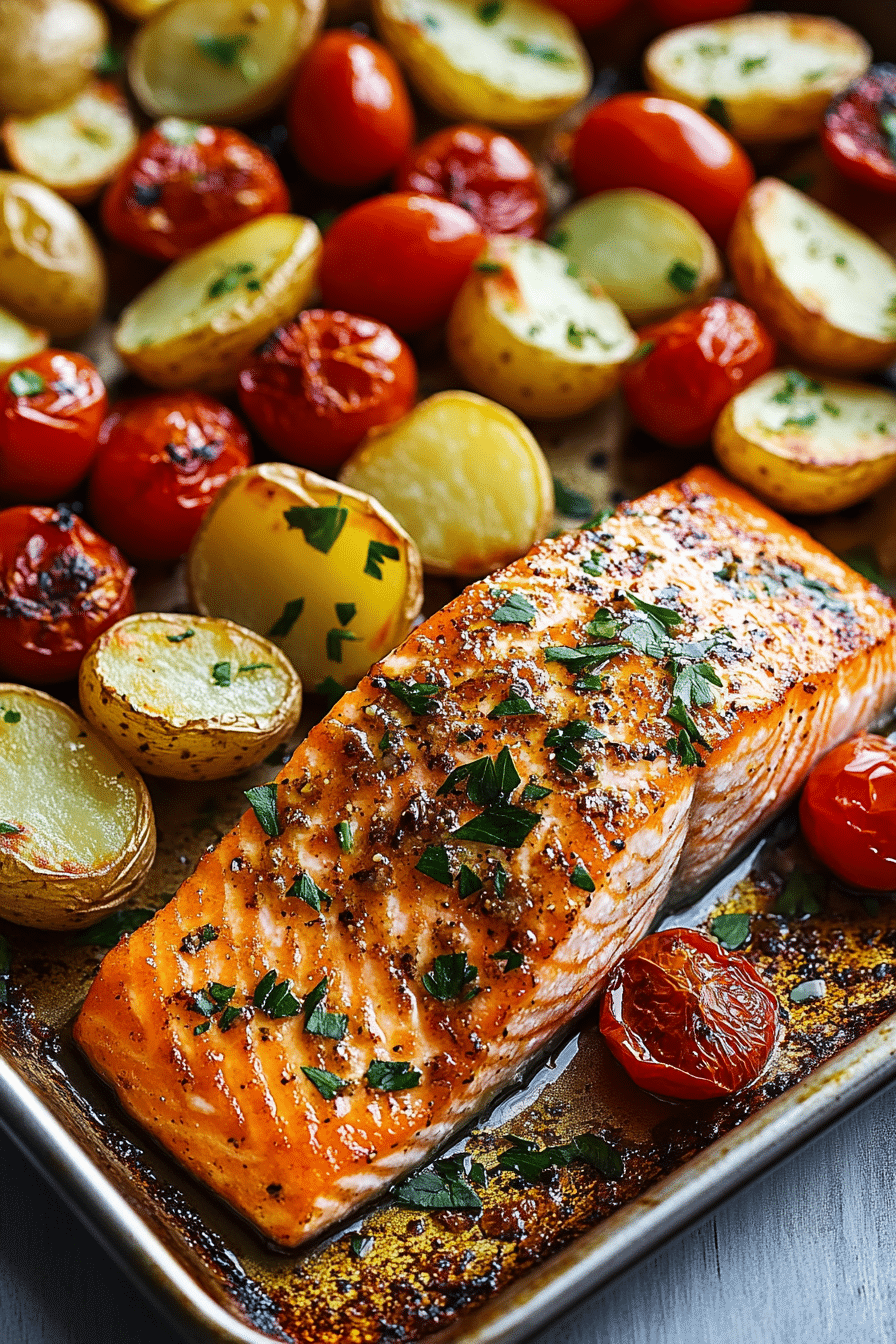 Sheetpan Salmon and Potatoes With Veggies 3 Sheetpan Salmon and Potatoes With Veggies 3