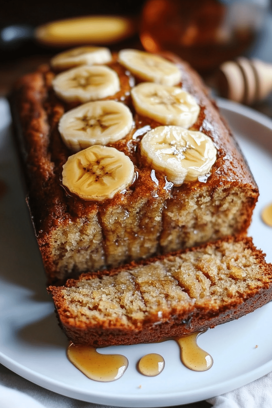 Honey Vanilla Banana Bread 1 Honey Vanilla Banana Bread 1