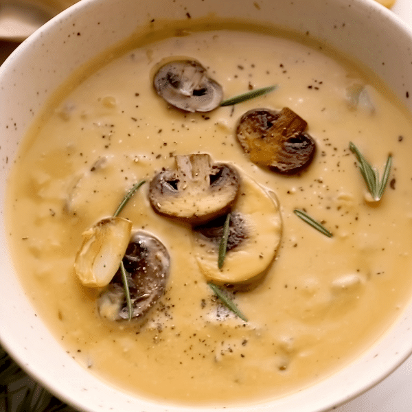 Creamy Mushroom Soup 2