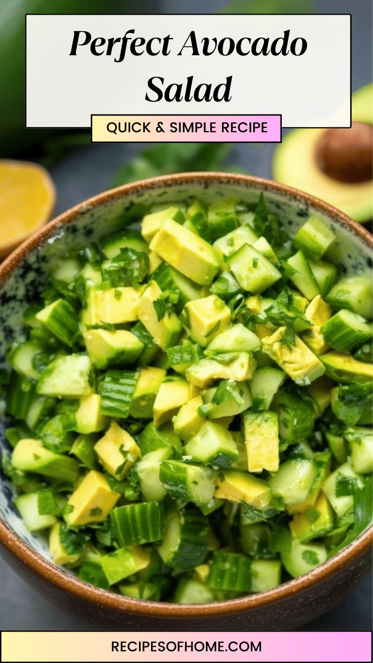 Perfect Avocado Salad pinterest Perfect Avocado Salad pinterest