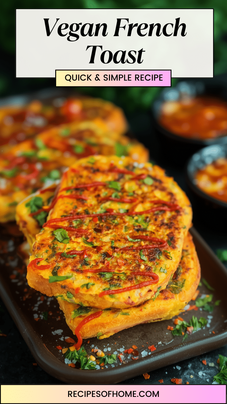Vegan French Toast pinterest