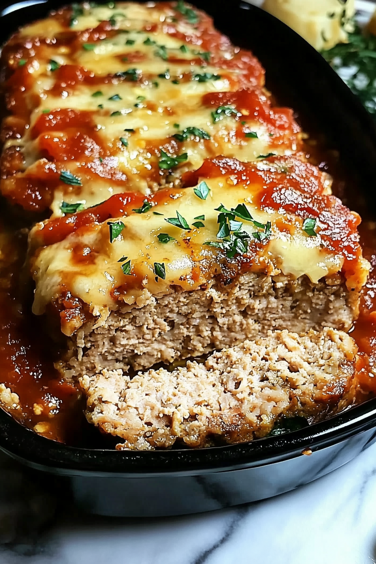 Melt in Your Mouth Garlic Parmesan Chicken Meatloaf 1