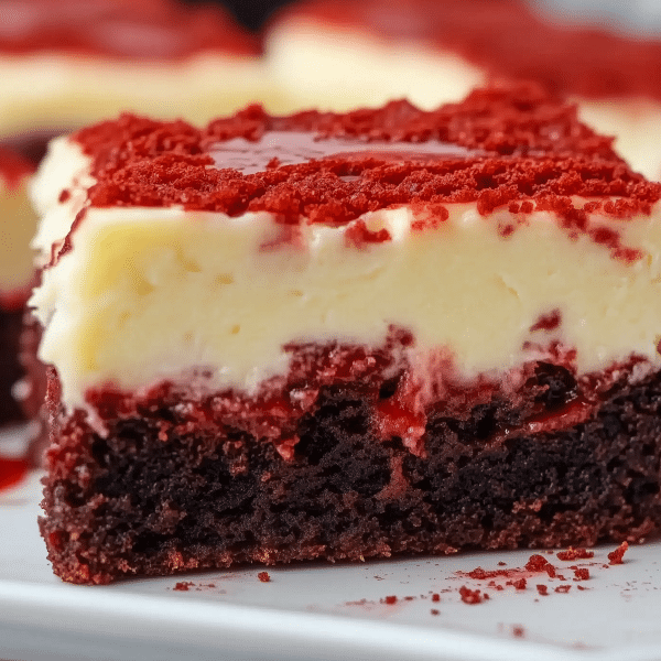 Red Velvet Cheesecake Brownies 1