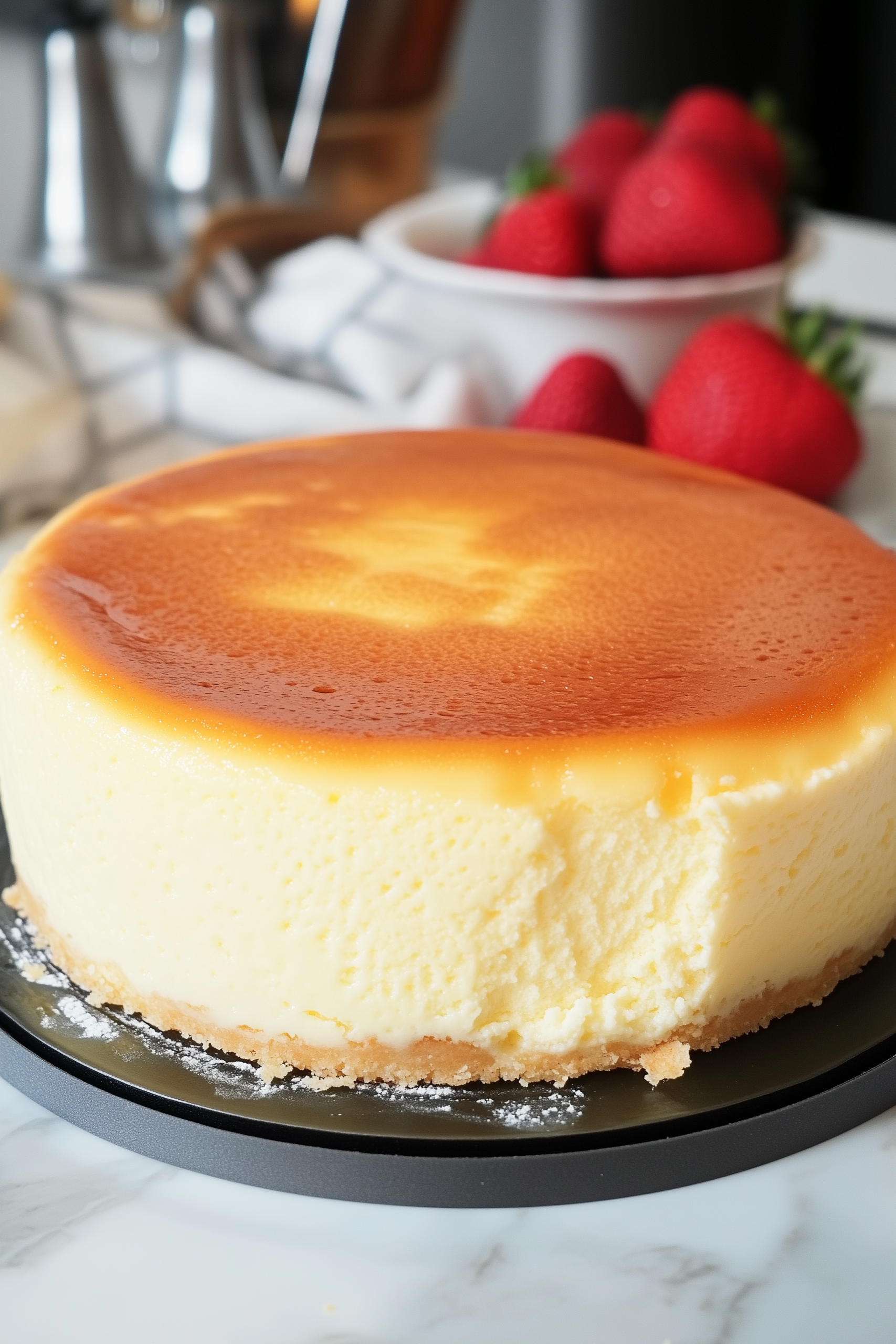 Japanese Cotton Cheesecake 2 scaled