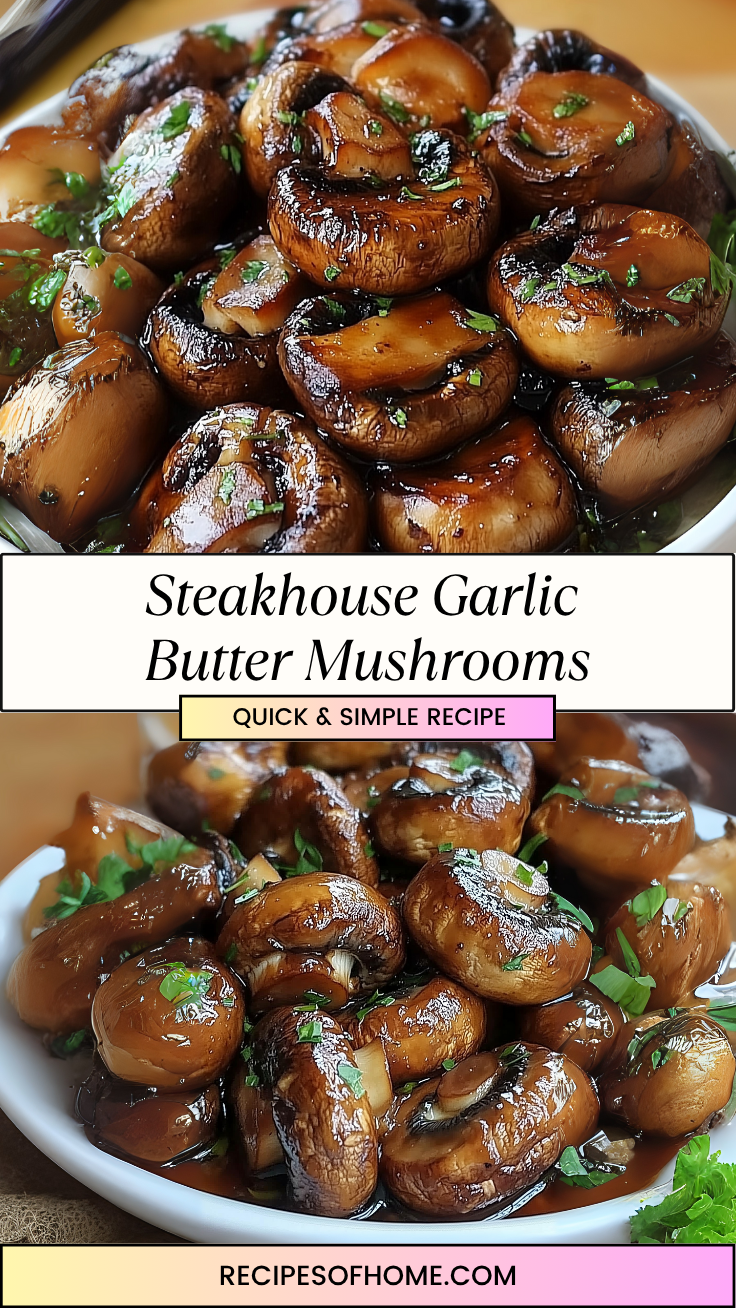 Steakhouse Garlic Butter Mushrooms 3 1 Steakhouse Garlic Butter Mushrooms 3 1