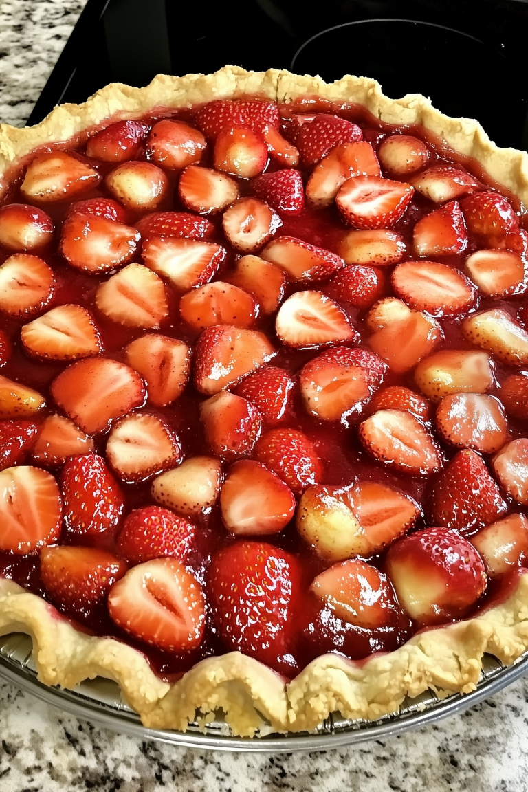 Big Boys Fresh Strawberry Pie 1