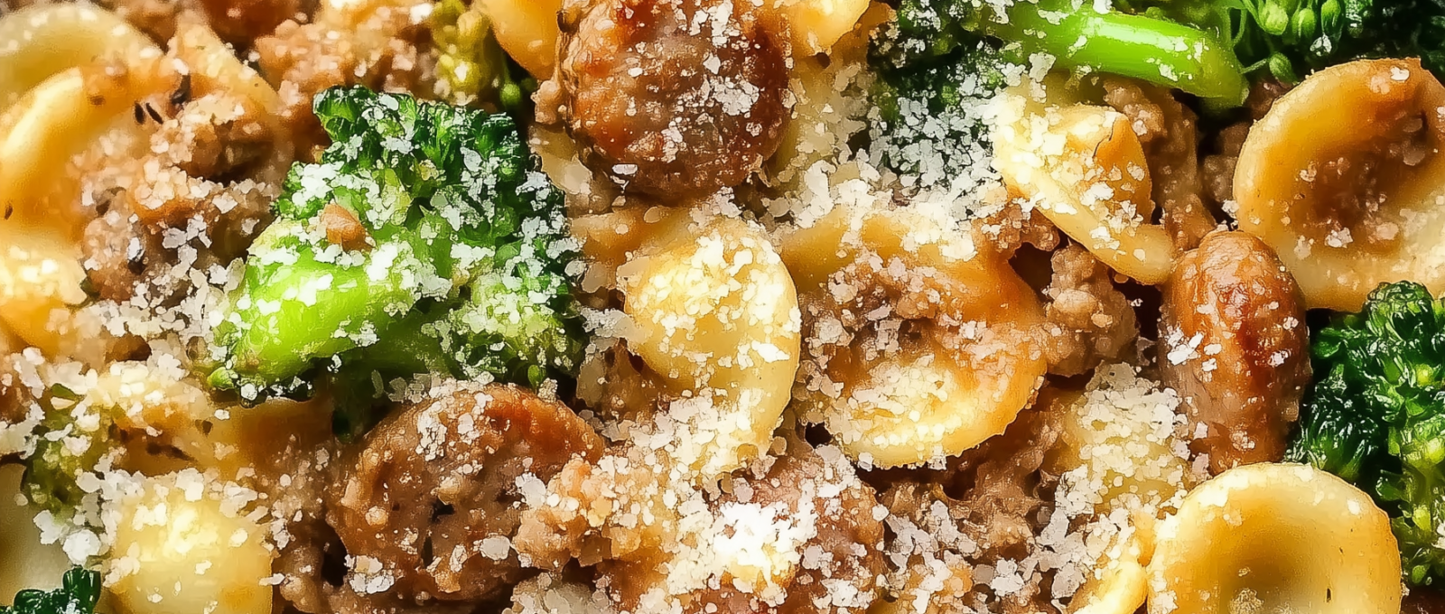 Orecchiette with Sausage and Broccoli 1