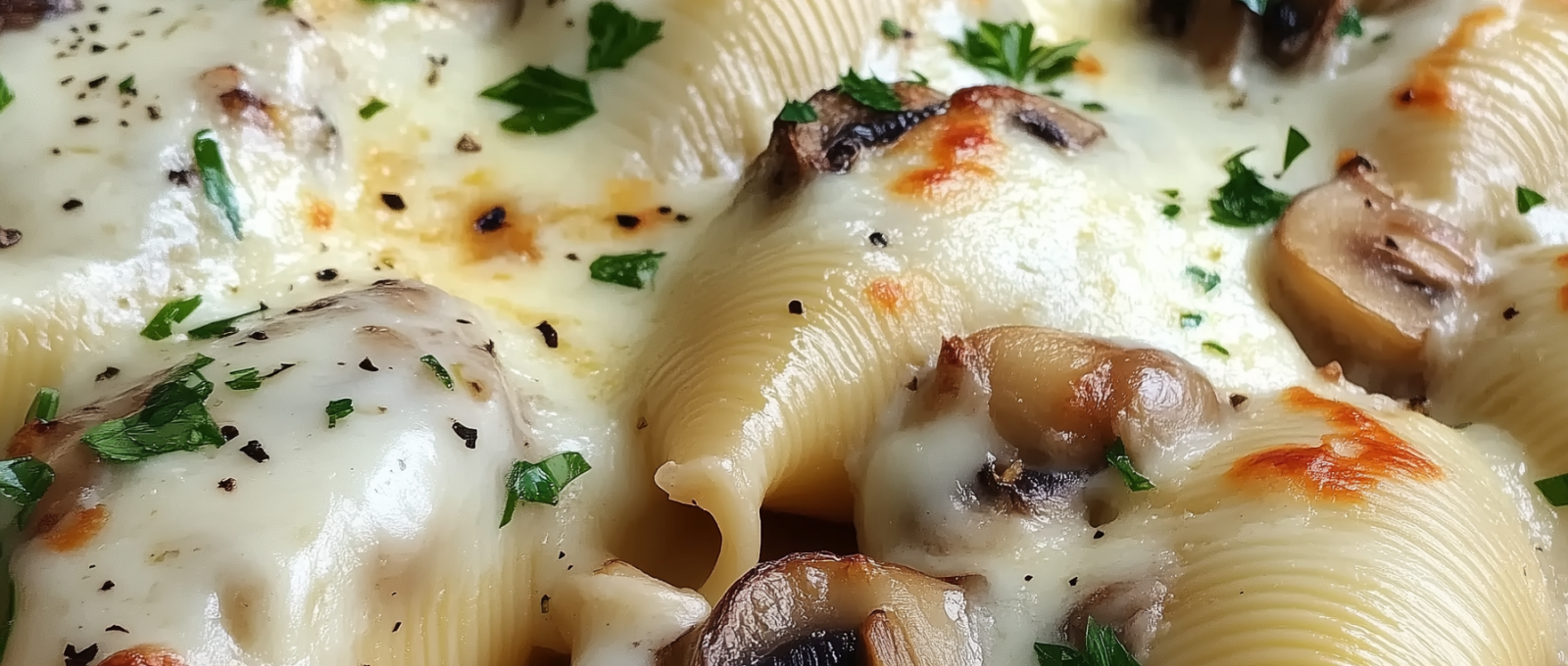 Creamy Garlic Mushroom Stuffed Shells 1