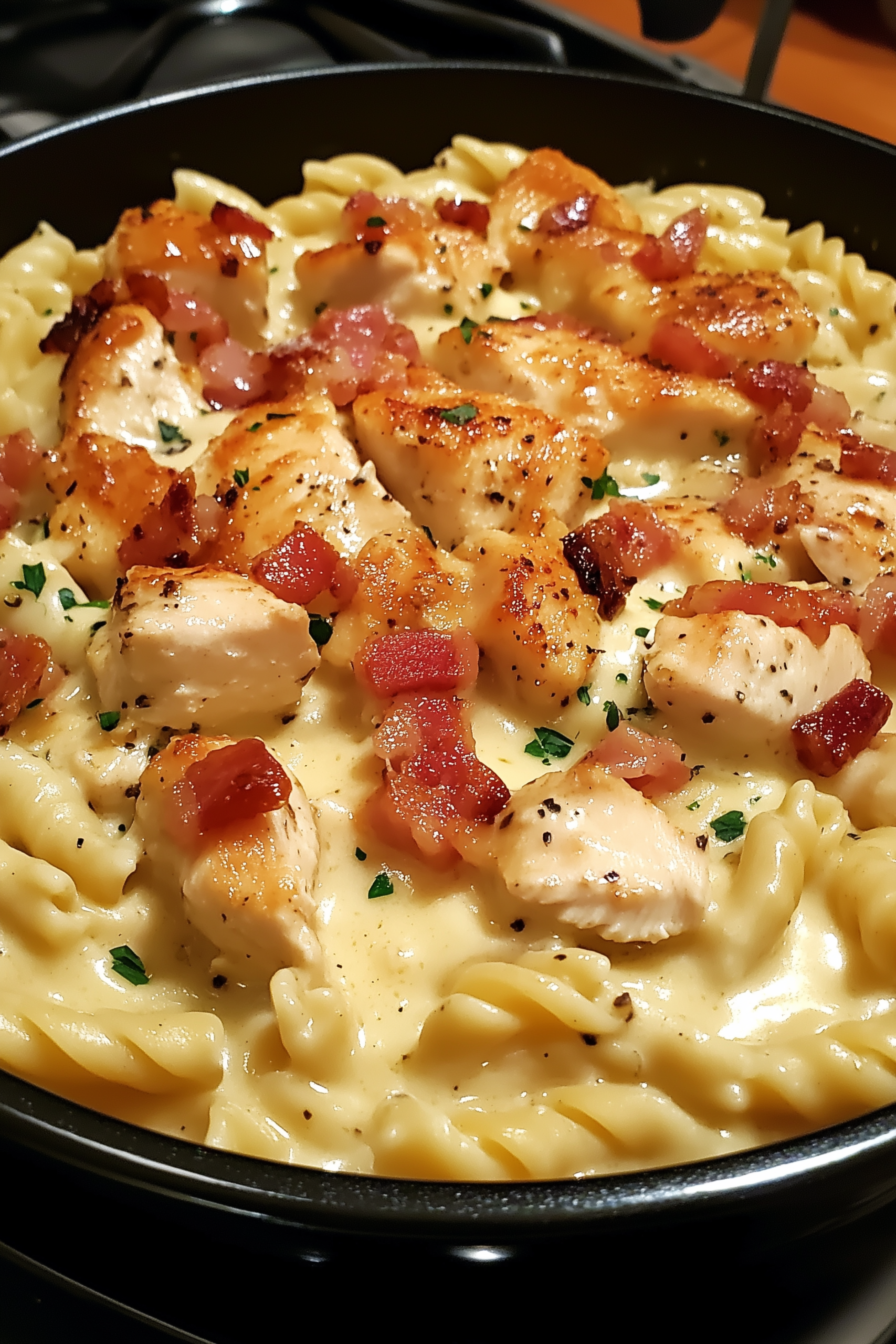 Chicken Bacon Ranch Pasta 2 scaled