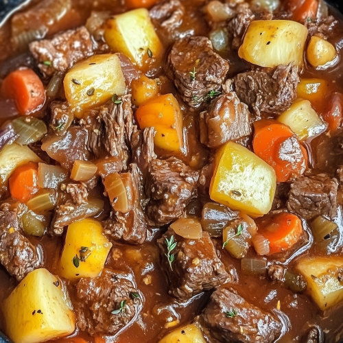 Easy Homemade Beef Stew