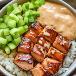Air Fryer Teriyaki Salmon 1
