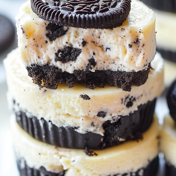Mini Oreo Cheesecakes 1