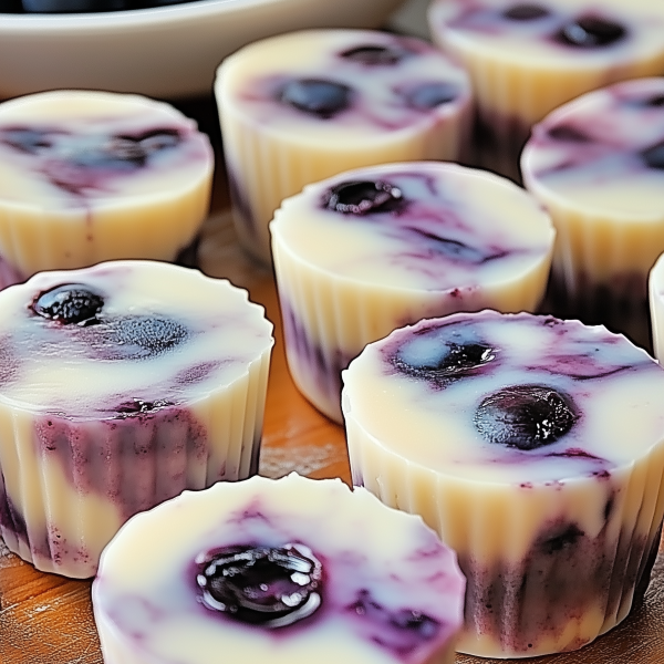 Blueberry Swirl Yogurt Bites 1