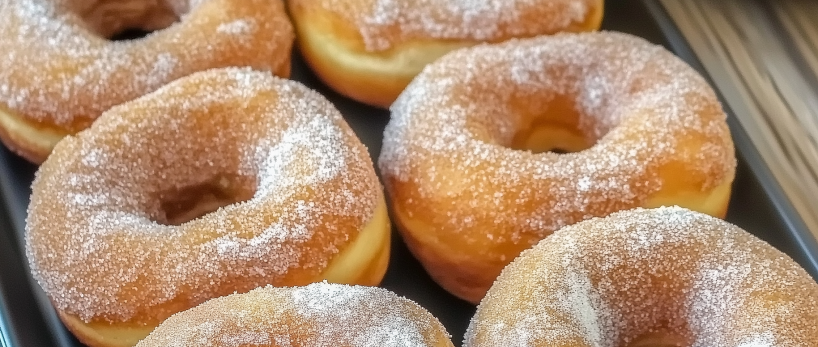 Air Fryer Cinnamon Sugar Donuts 1