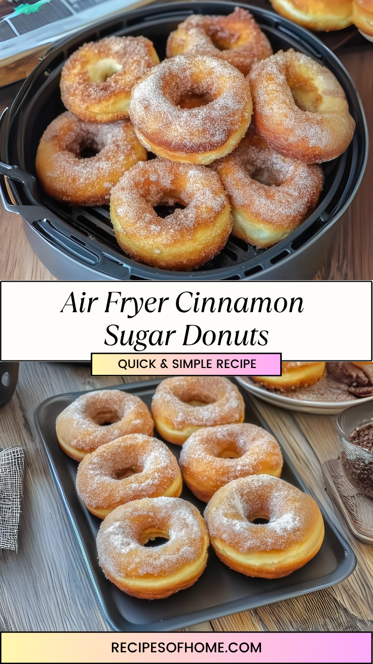 Air Fryer Cinnamon Sugar Donuts 3 Air Fryer Cinnamon Sugar Donuts 3