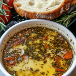 Italian Bread Dip 1