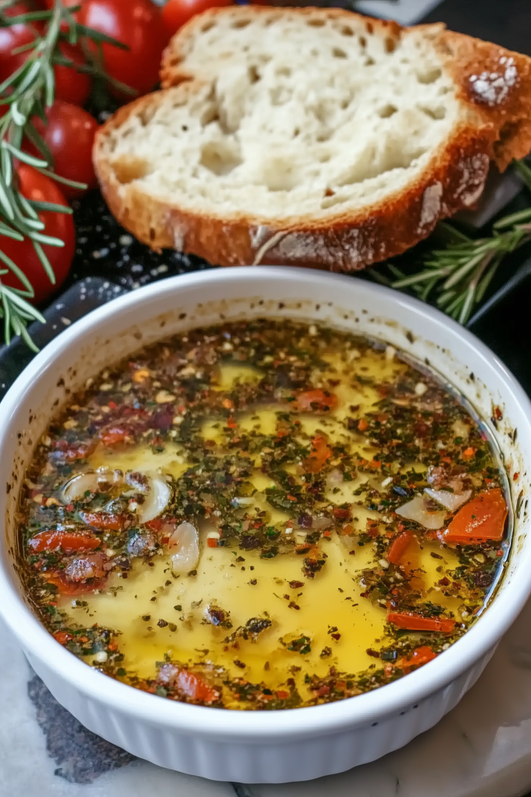 Italian Bread Dip 1
