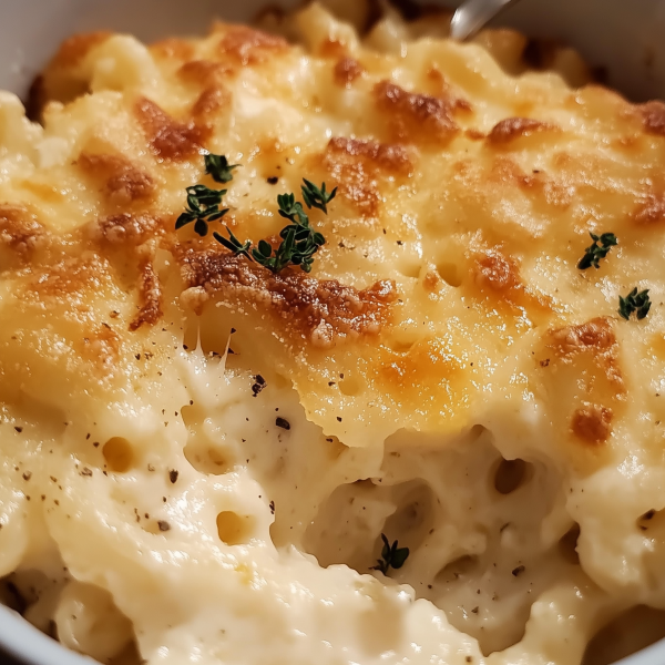 CREAMY BAKED MAC AND CHEESE 2