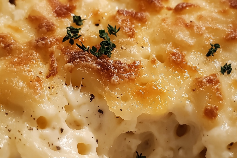 CREAMY BAKED MAC AND CHEESE 2