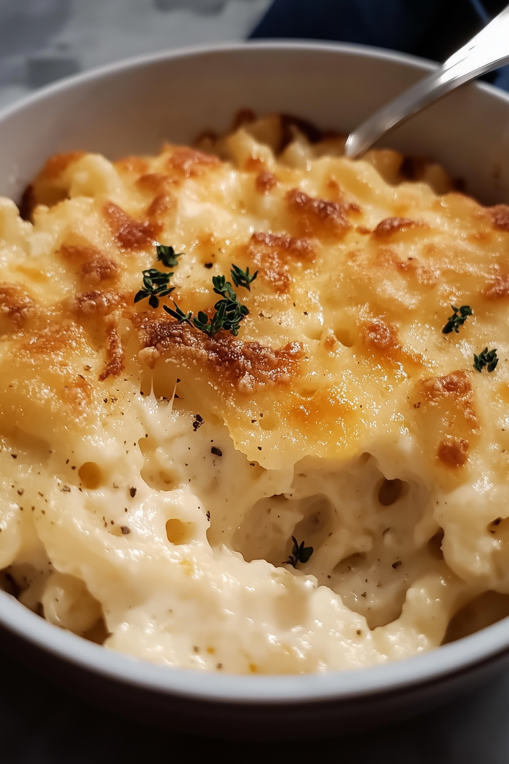 CREAMY BAKED MAC AND CHEESE 2 scaled