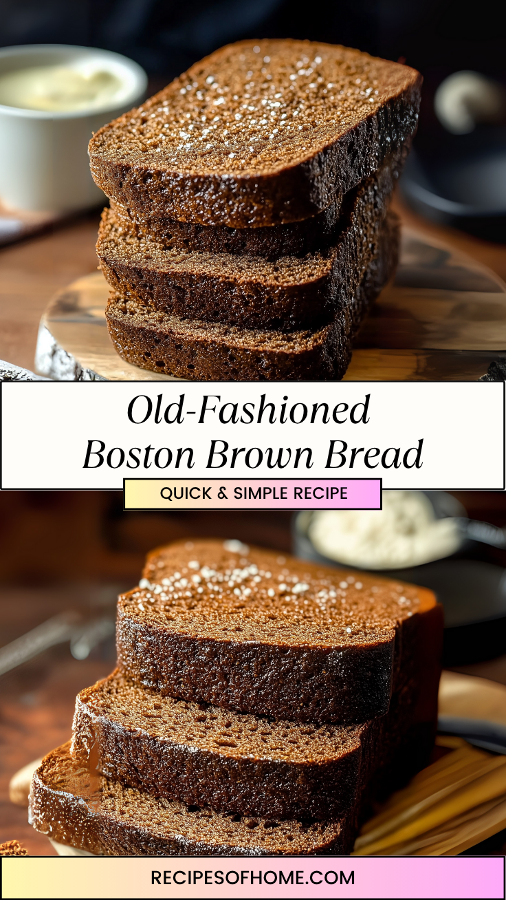 Old Fashioned Boston Brown Bread 3