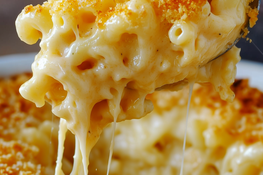 The BEST Homemade Baked Mac and Cheese 1