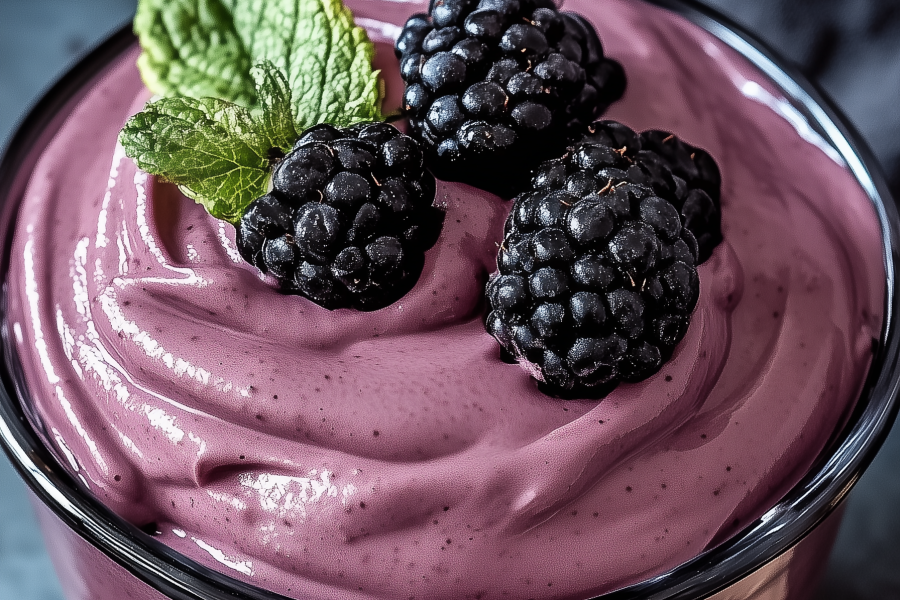 Blackberry Mousse 1