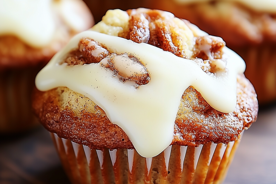 Cinnamon Roll Muffins 1