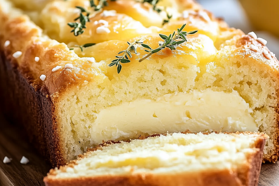 Lemon Cream Cheese Bread 1