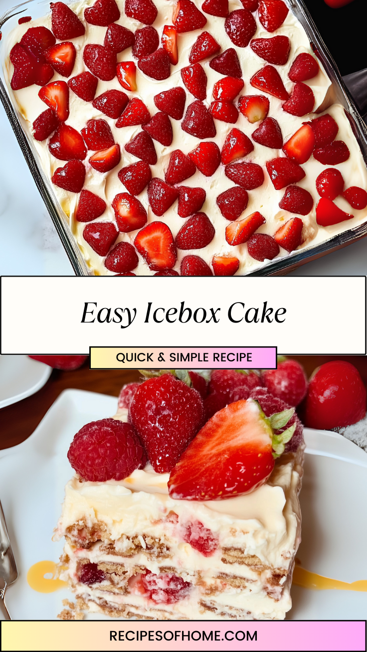 Easy Icebox Cake 3 Easy Icebox Cake 3