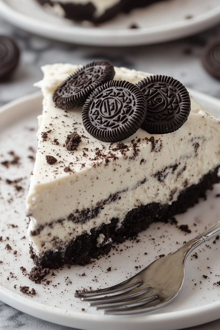 No Bake Oreo Cheesecake 1