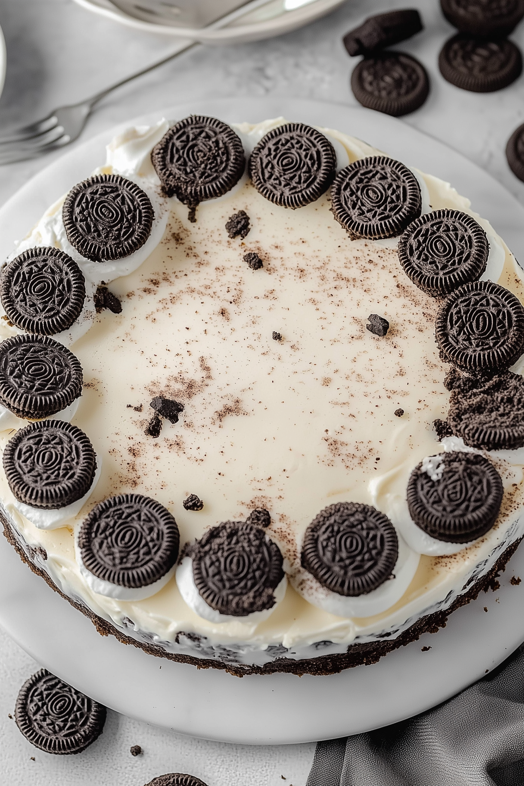 No Bake Oreo Cheesecake 2 scaled