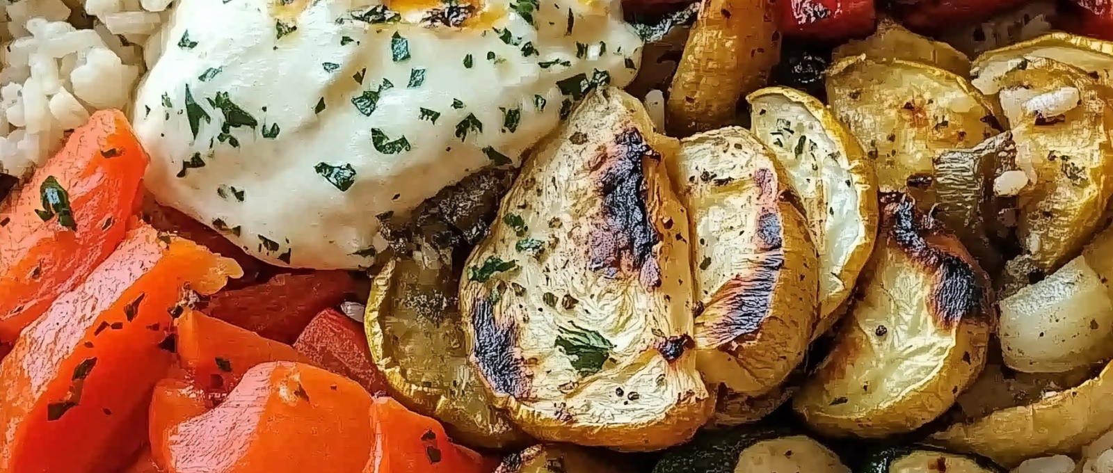 Roasted Vegetable Rice Bowl 1