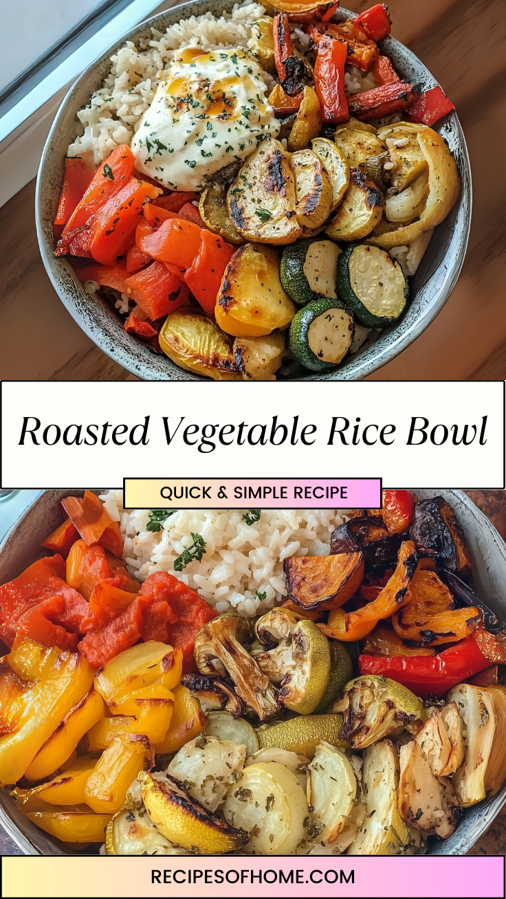 Roasted Vegetable Rice Bowl 3 Roasted Vegetable Rice Bowl 3