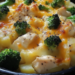 Baked Potato Chicken and Broccoli Casserole 1