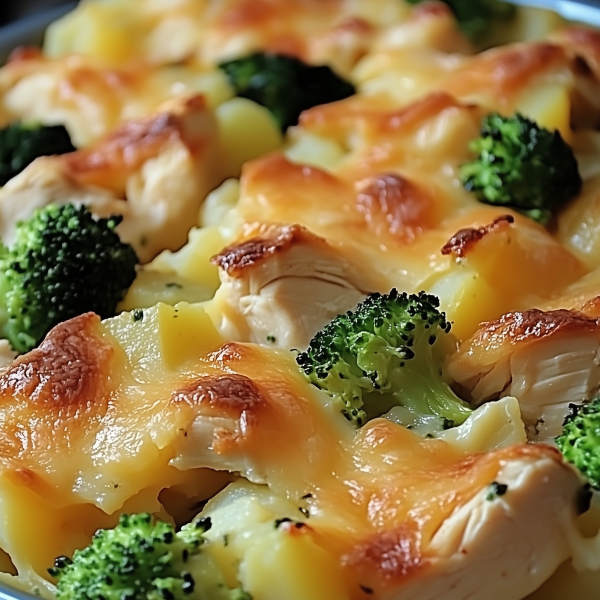 Baked Potato Chicken and Broccoli Casserole 2
