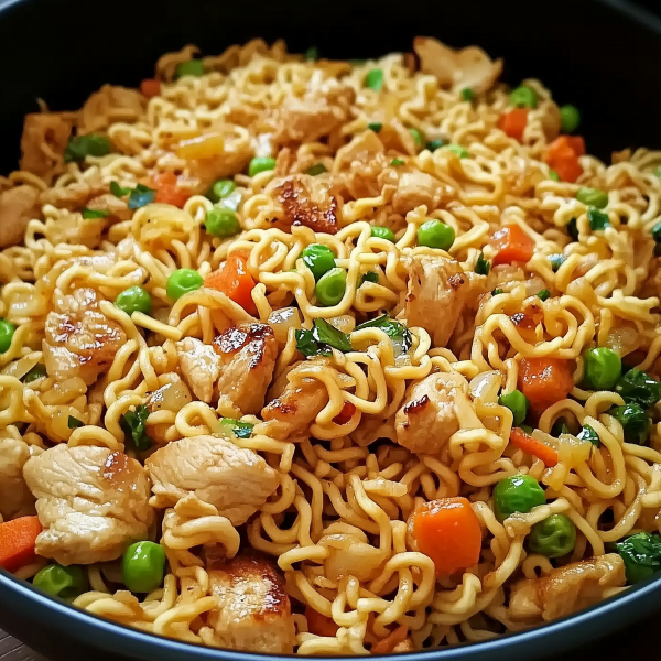 Chicken Ramen Stir Fry 1