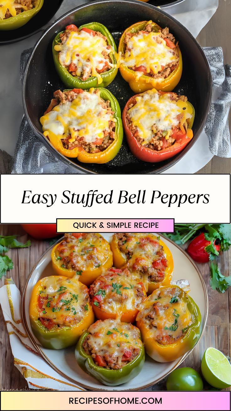 Easy Stuffed Bell Peppers 3