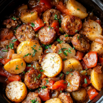 Crockpot Sausage Casserole 1